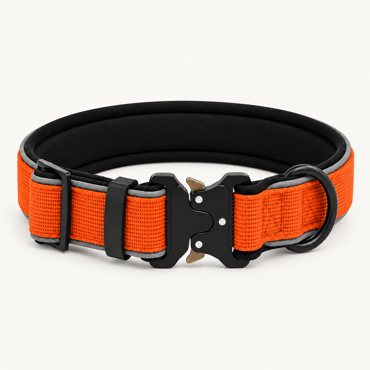 Nuppi Tactical Collar Reforzado - Naranja