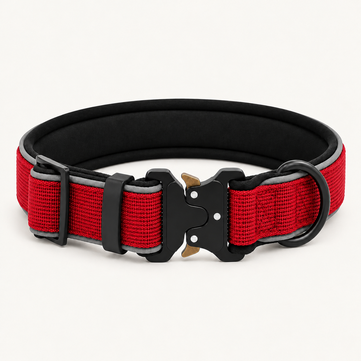 Nuppi Tactical Collar Reforzado - Rojo