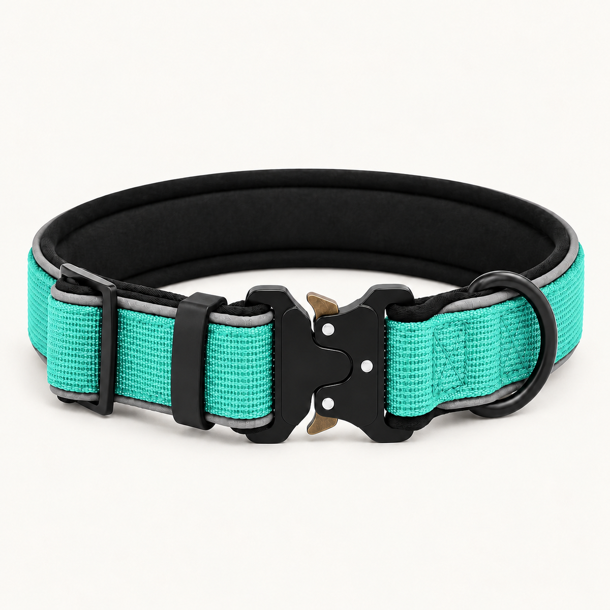 Nuppi Tactical Collar Reforzado - Turquesa